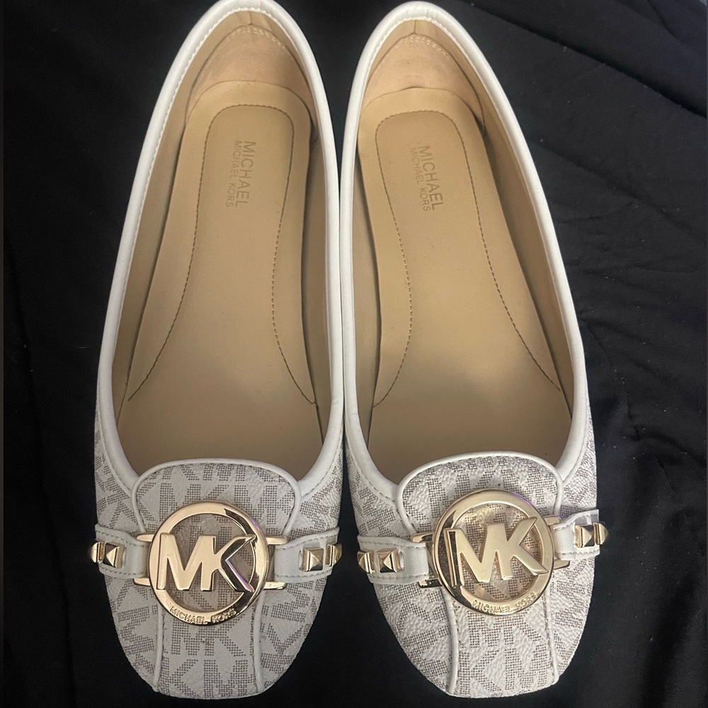 Michael Kors Fulton Studded Logo Moccasins